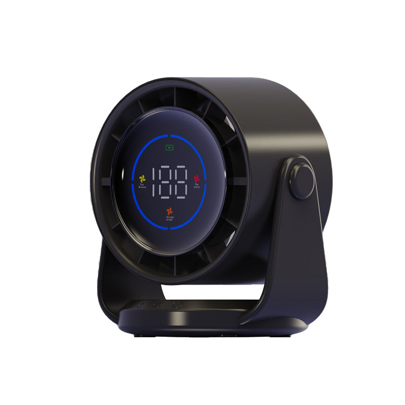 Charging Digital Display High-speed Desktop Air Circulation Fan