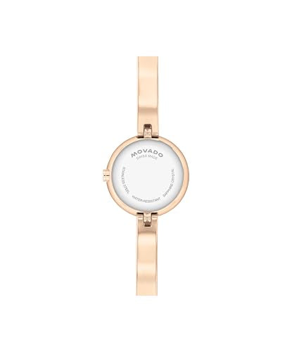 Movado Women’s Museum Bangle Watch – Swiss Quartz – 21 mm Cushion, Round or Oval Case – Classic Stainless Steel Bracelet – Gift for Her