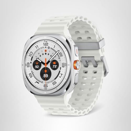 Samsung Galaxy Watch Ultra (2025) 47mm LTE Smartwatch, Titanium Casing, Advanced Sleep Coaching, Running Coach, Energy Score, Heart Rate Tracking, GPS, Titanium Gray [US Version, 2 Yr Warranty]