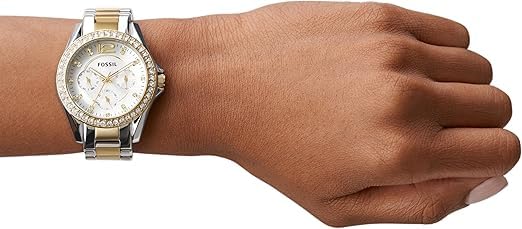 Fossil Women's Riley Stainless Steel Multifunction Watch