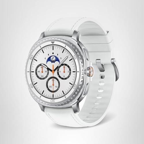 Samsung Galaxy Watch 8 (2025) 44mm Bluetooth Smartwatch, Cushion Design, Fitness Tracker, Sleep Coaching, Running Coach, Energy Score, Heart Rate Tracking, Silver [US Version, 2 Yr Warranty]