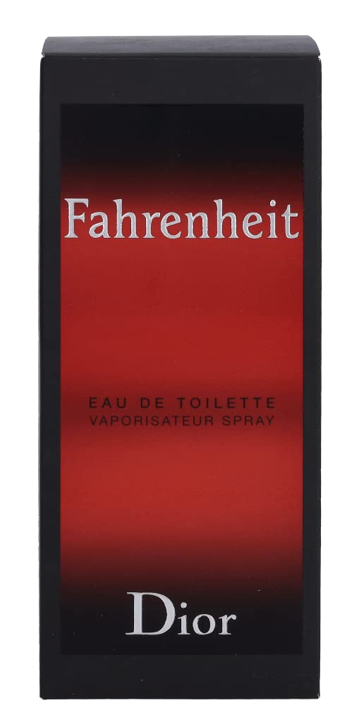 Fahrenheit By Christian Dior For Men. Eau De Toilette Spray Red, 3.4 Oz.