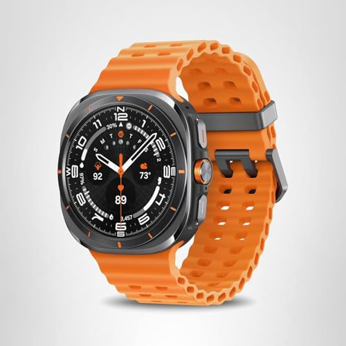 Samsung Galaxy Watch Ultra (2025) 47mm LTE Smartwatch, Titanium Casing, Advanced Sleep Coaching, Running Coach, Energy Score, Heart Rate Tracking, GPS, Titanium Gray [US Version, 2 Yr Warranty]