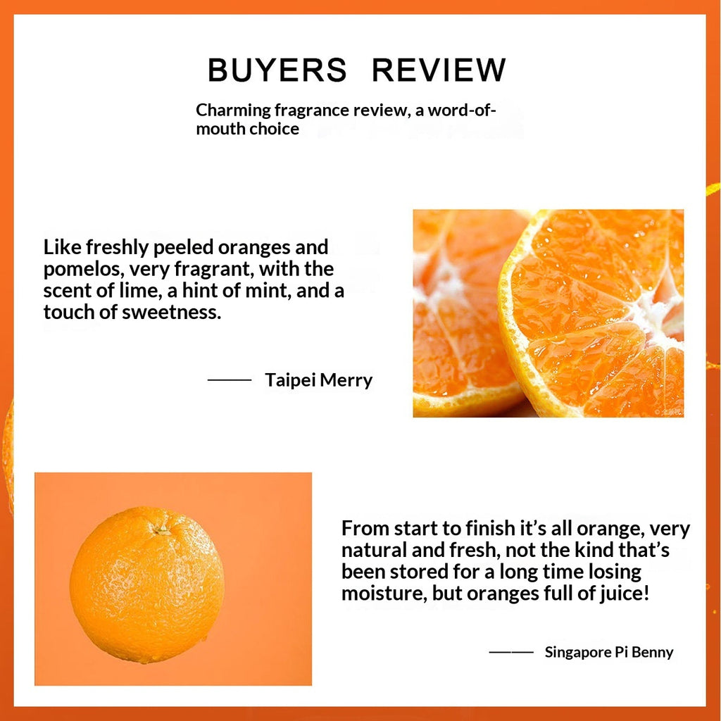 Misty Water Orange Flavor Perfume Lasting