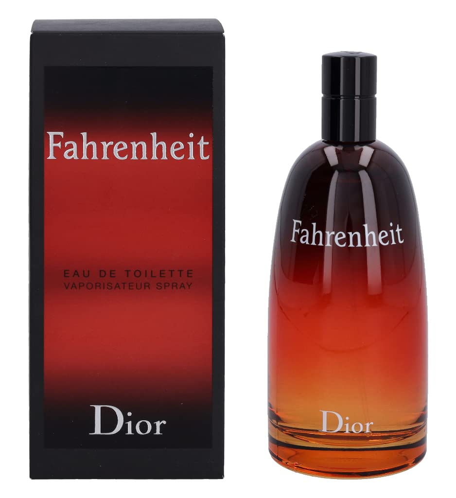 Fahrenheit By Christian Dior For Men. Eau De Toilette Spray Red, 3.4 Oz.
