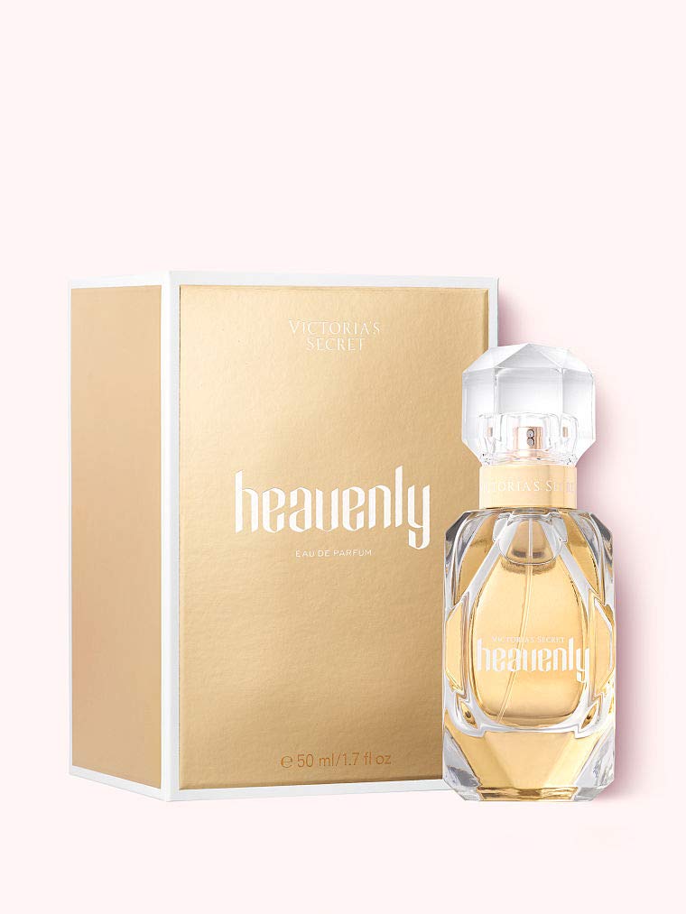 Victoria's Secret Heavenly Eau de Parfum, Women's Perfume, Notes of Gold Musk, Vanilla Sandalwood, White Jasmine, Heavenly Collection (3.4 oz)