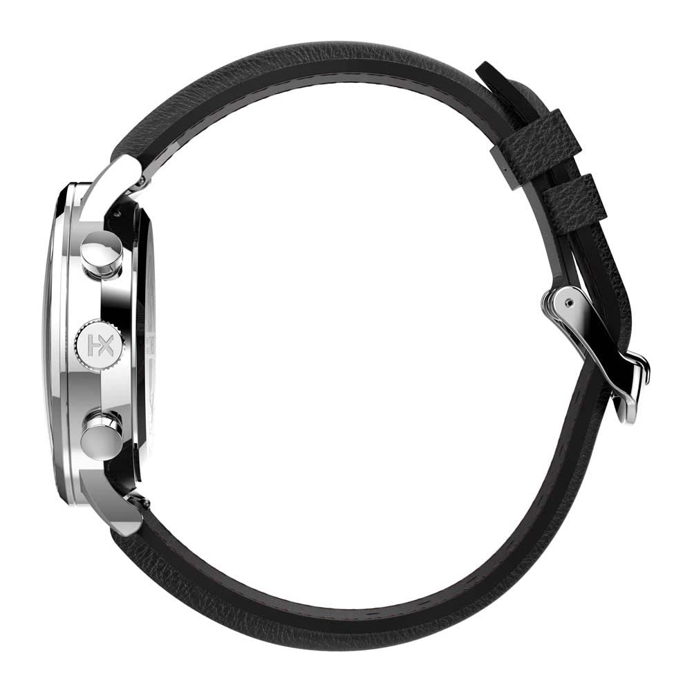 Timex Men's Waterbury Classic Chrono 40mm Stainless Steel Quartz Dress Watch with Leather Strap