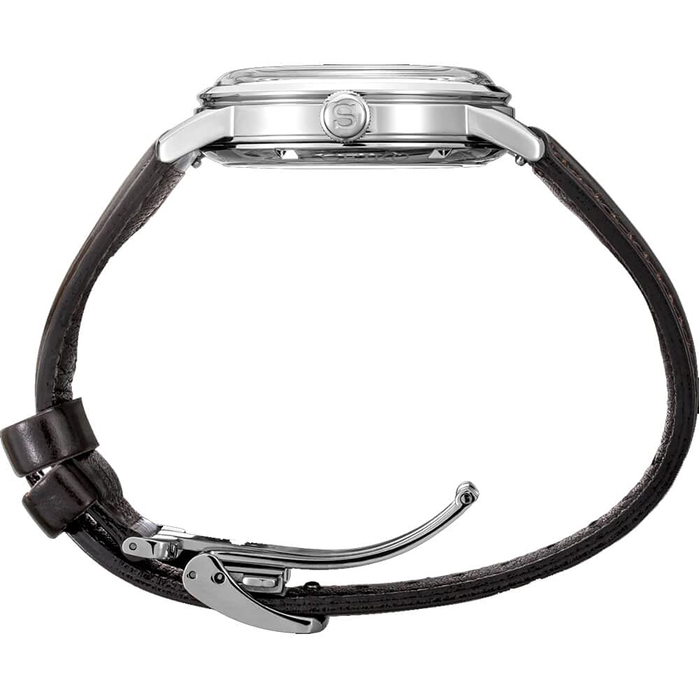 SEIKO Automatic Watch for Men - Presage Cocktail Time - Patterned with Golden Numerals and Date Calendar, 50m Water-Resistant