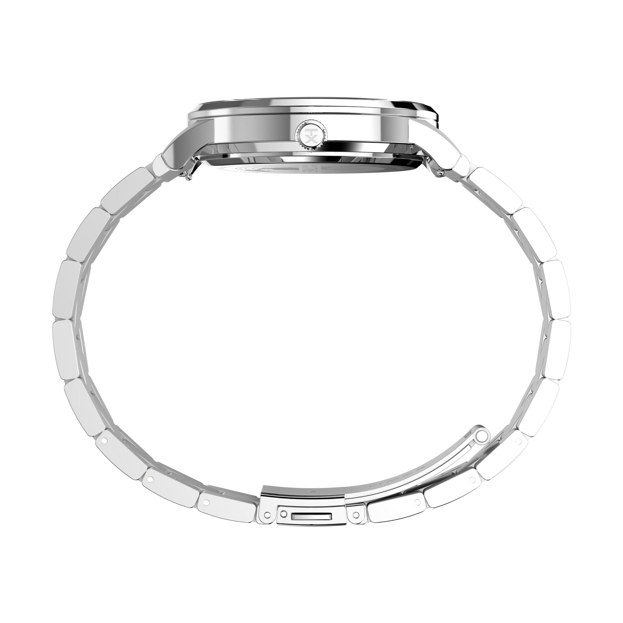 Timex Men's Waterbury Classic Chrono 40mm Stainless Steel Quartz Dress Watch with Leather Strap