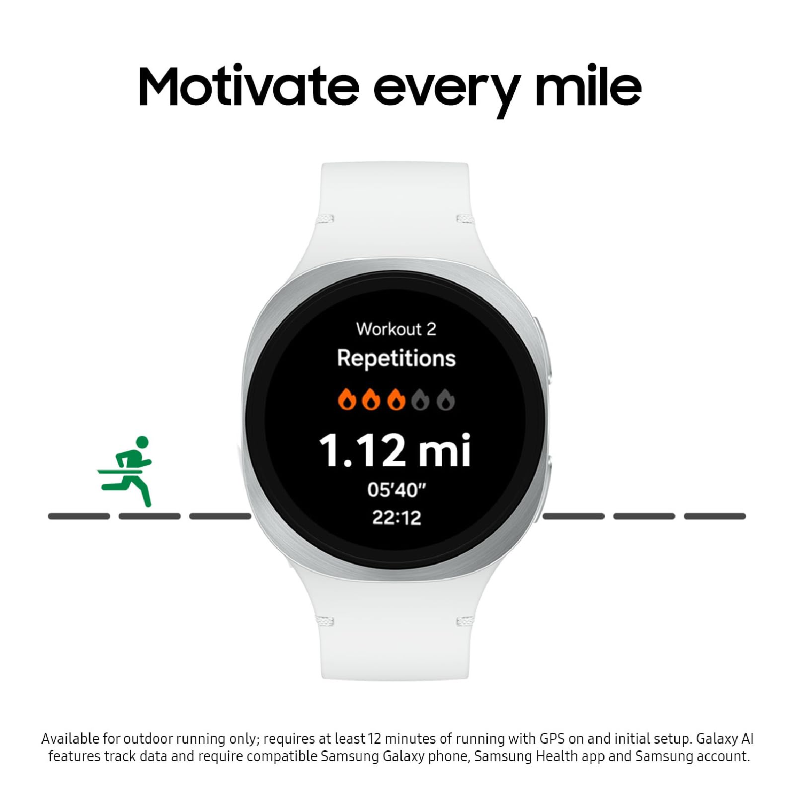 Samsung Galaxy Watch 8 (2025) 44mm Bluetooth Smartwatch, Cushion Design, Fitness Tracker, Sleep Coaching, Running Coach, Energy Score, Heart Rate Tracking, Silver [US Version, 2 Yr Warranty]