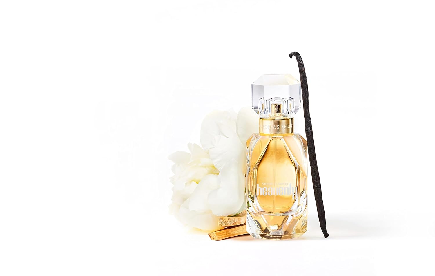 Victoria's Secret Heavenly Eau de Parfum, Women's Perfume, Notes of Gold Musk, Vanilla Sandalwood, White Jasmine, Heavenly Collection (3.4 oz)