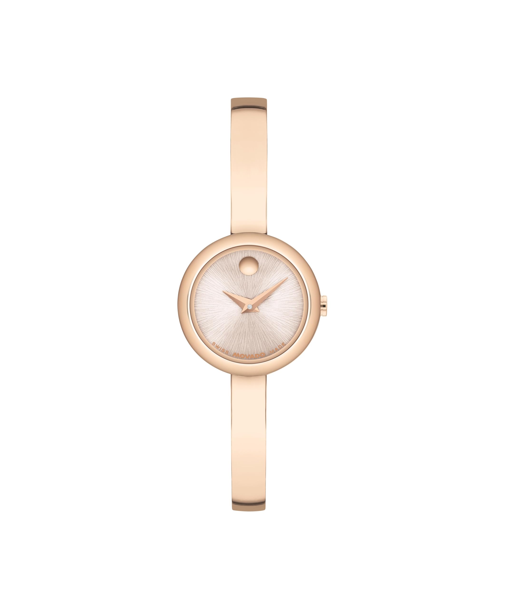 Movado Women’s Museum Bangle Watch – Swiss Quartz – 21 mm Cushion, Round or Oval Case – Classic Stainless Steel Bracelet – Gift for Her