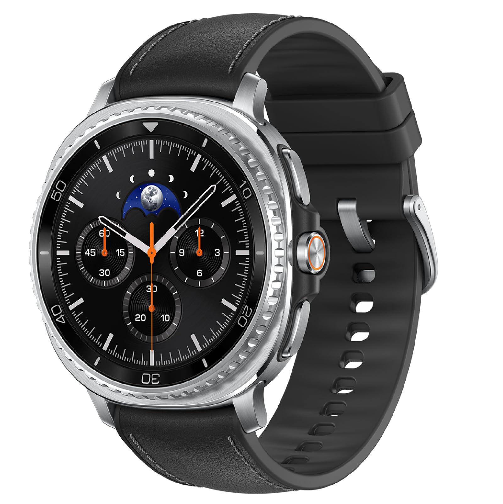 Samsung Galaxy Watch 8 (2025) 44mm Bluetooth Smartwatch, Cushion Design, Fitness Tracker, Sleep Coaching, Running Coach, Energy Score, Heart Rate Tracking, Silver [US Version, 2 Yr Warranty]