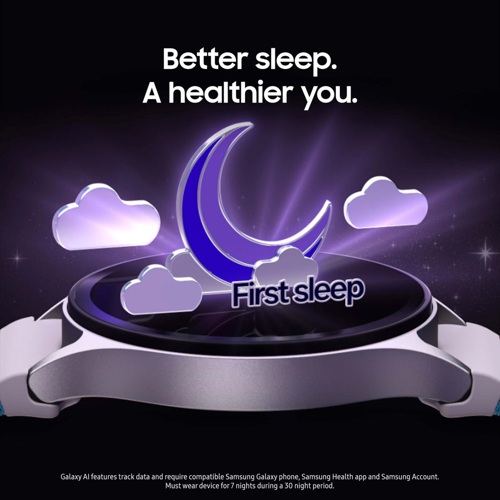 SAMSUNG Galaxy Watch 7 44mm Bluetooth AI Smartwatch w/Energy Score, Wellness Tips, Heart Rate Tracking, Sleep Monitor, Fitness Tracker, 2024, Green [US Version, 1Yr Manufacturer Warranty]