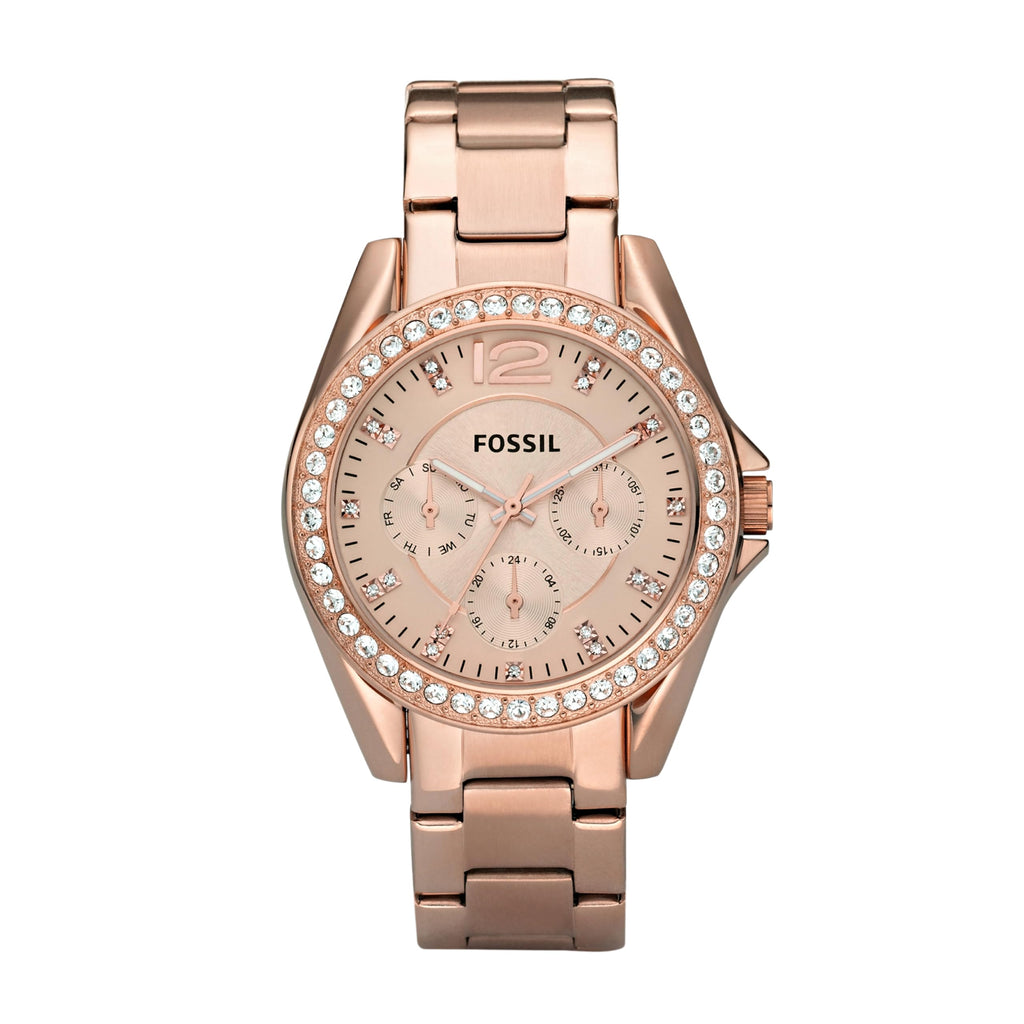 Fossil Women's Riley Stainless Steel Multifunction Watch