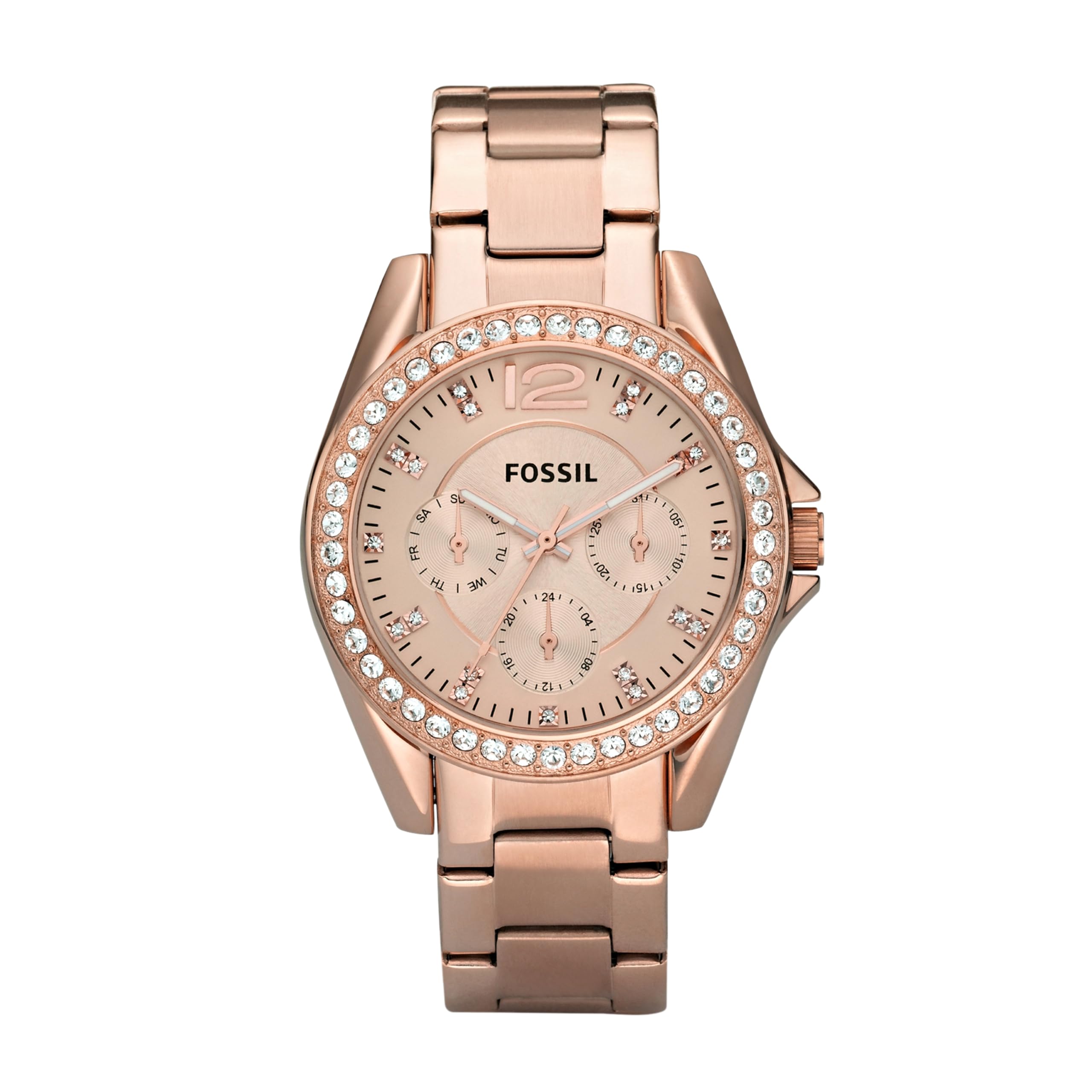 Fossil Women's Riley Stainless Steel Multifunction Watch