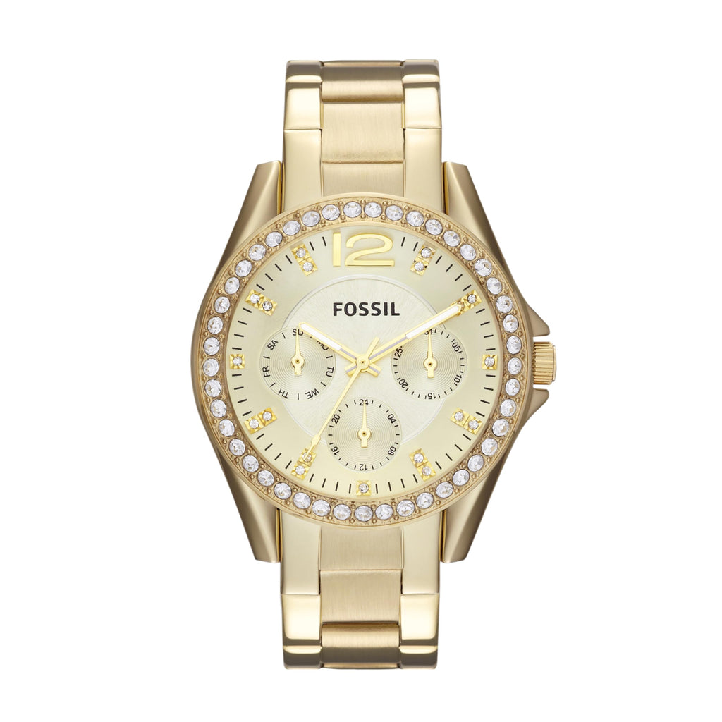 Fossil Women's Riley Stainless Steel Multifunction Watch