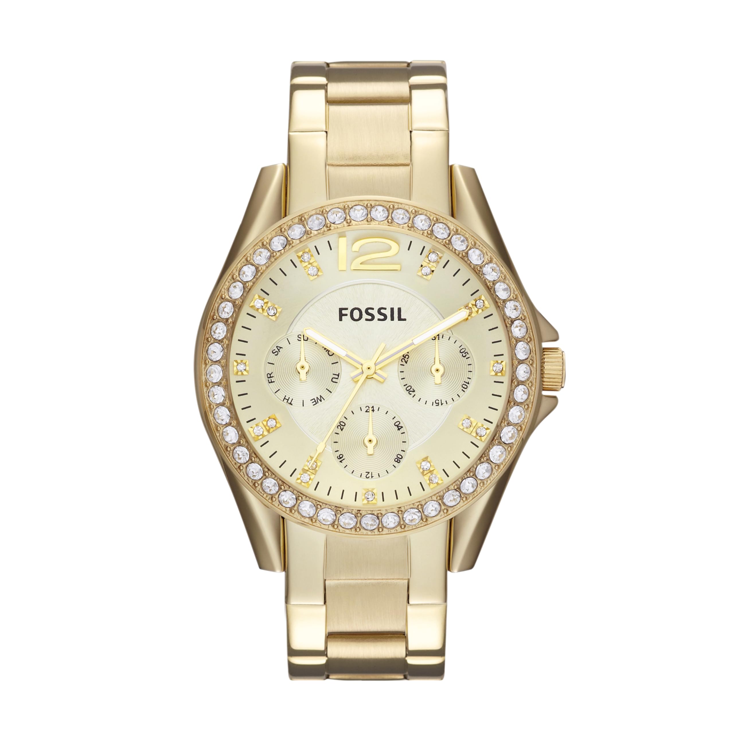 Fossil Women's Riley Stainless Steel Multifunction Watch