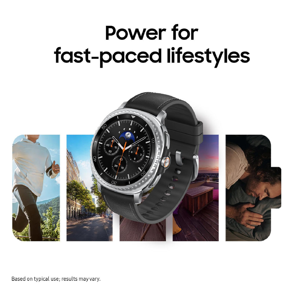 Samsung Galaxy Watch 8 (2025) 44mm Bluetooth Smartwatch, Cushion Design, Fitness Tracker, Sleep Coaching, Running Coach, Energy Score, Heart Rate Tracking, Silver [US Version, 2 Yr Warranty]