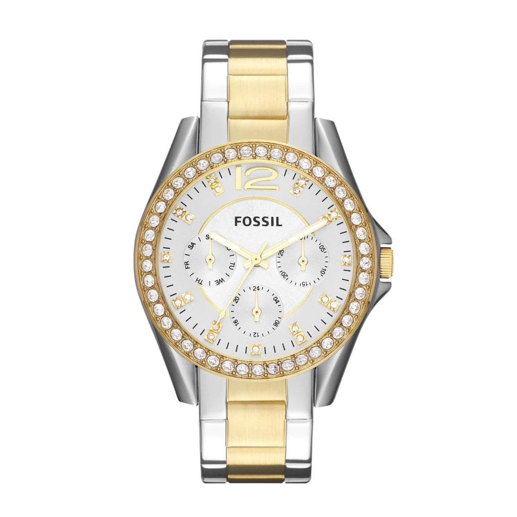 Fossil Women's Riley Stainless Steel Multifunction Watch