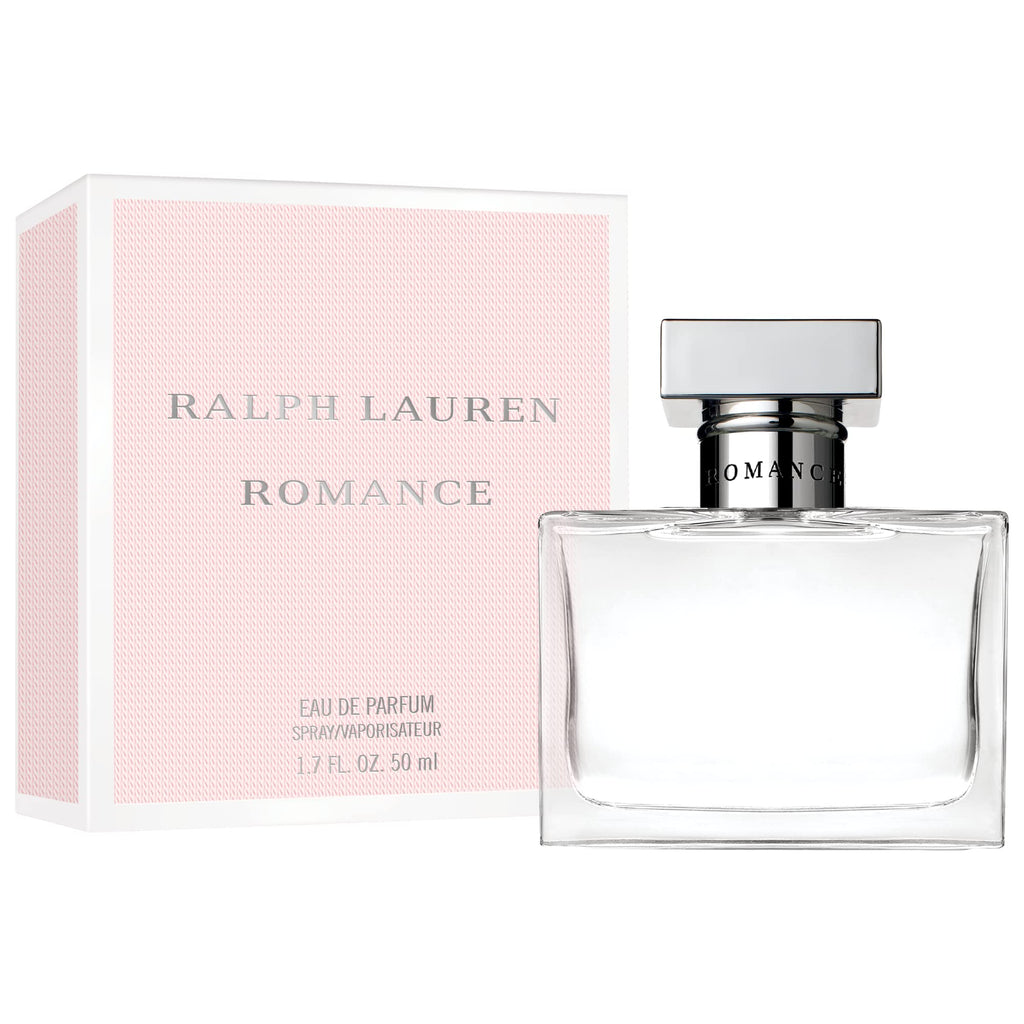 RALPH LAUREN FRAGRANCES - Romance - Eau de Parfum - Women's Perfume - Floral & Woody - With Rose, Jasmine, and Berries - Medium Intensity