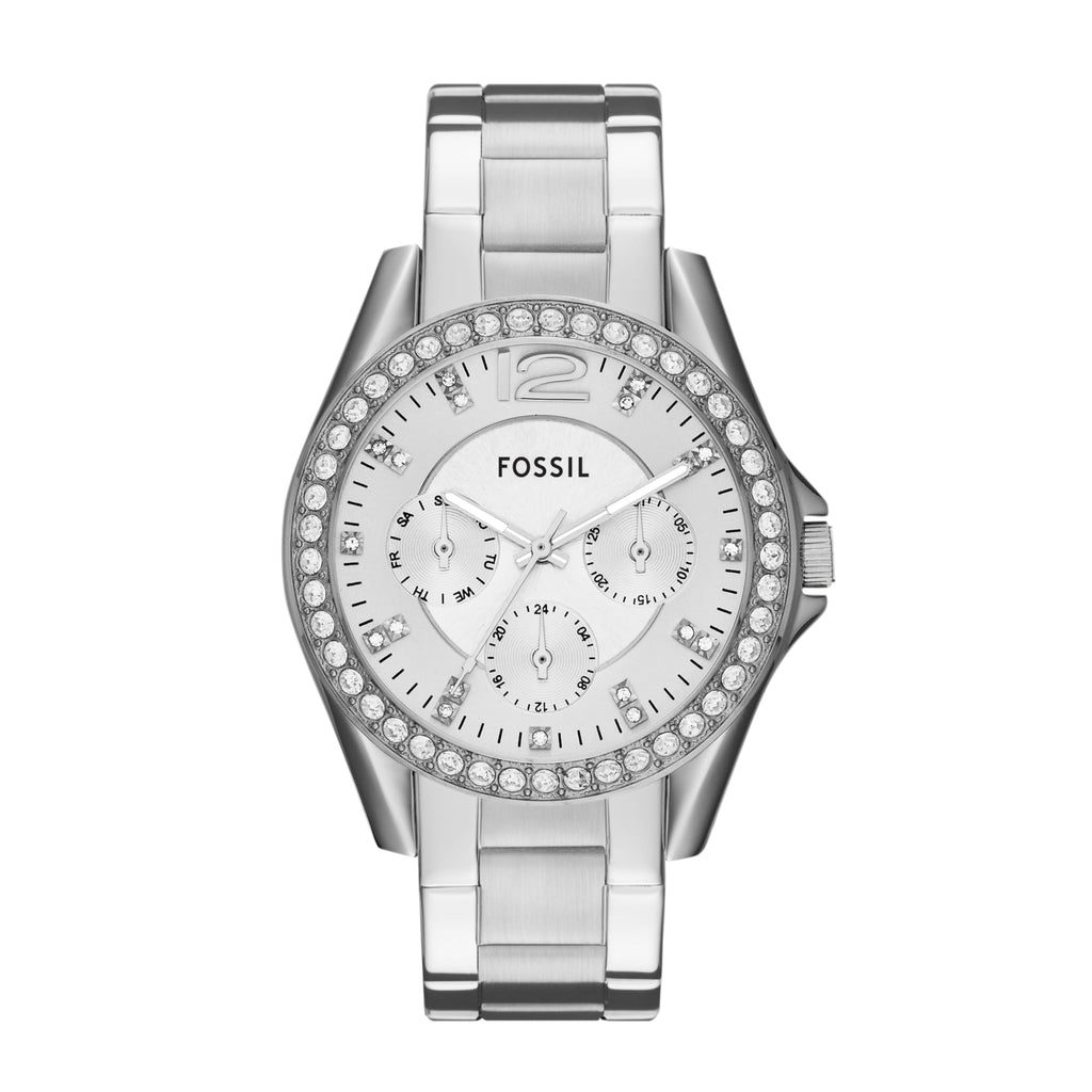 Fossil Women's Riley Stainless Steel Multifunction Watch