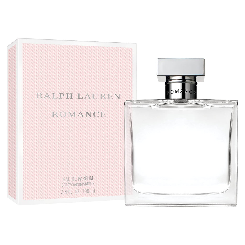 RALPH LAUREN FRAGRANCES - Romance - Eau de Parfum - Women's Perfume - Floral & Woody - With Rose, Jasmine, and Berries - Medium Intensity