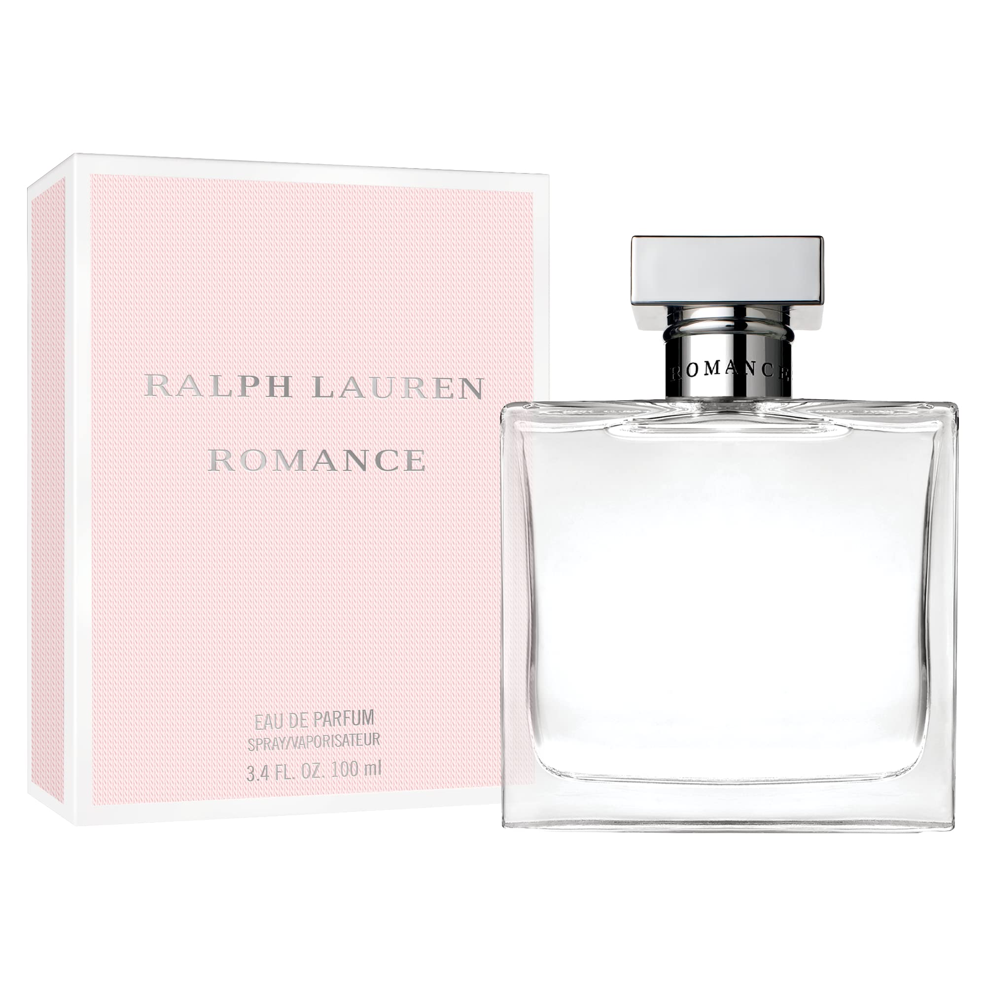 RALPH LAUREN FRAGRANCES - Romance - Eau de Parfum - Women's Perfume - Floral & Woody - With Rose, Jasmine, and Berries - Medium Intensity